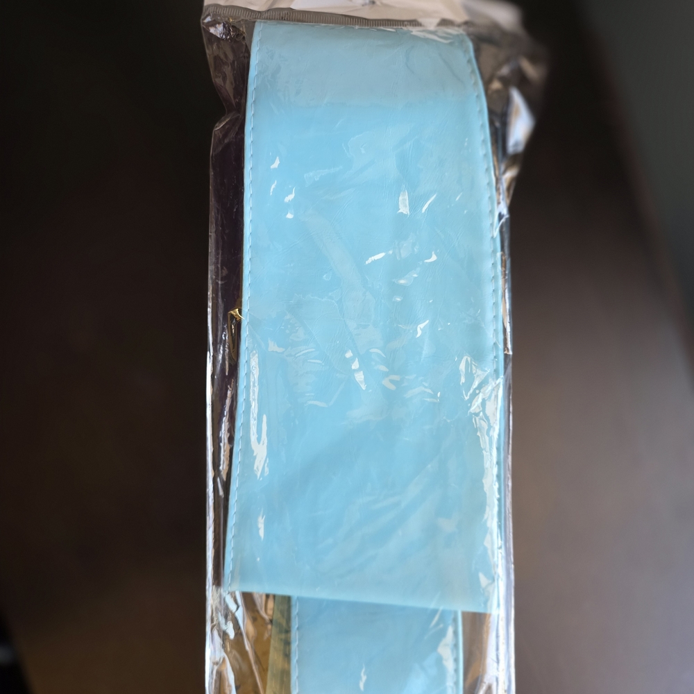 Light Blue Wide Strap - Versatile Accessory